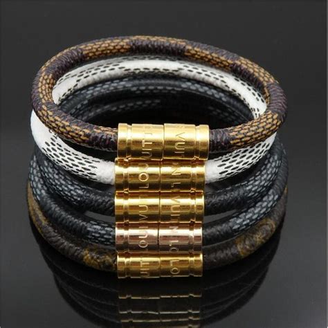 mens louis vuitton wrap bracelet|men's designer bracelets Louis Vuitton.